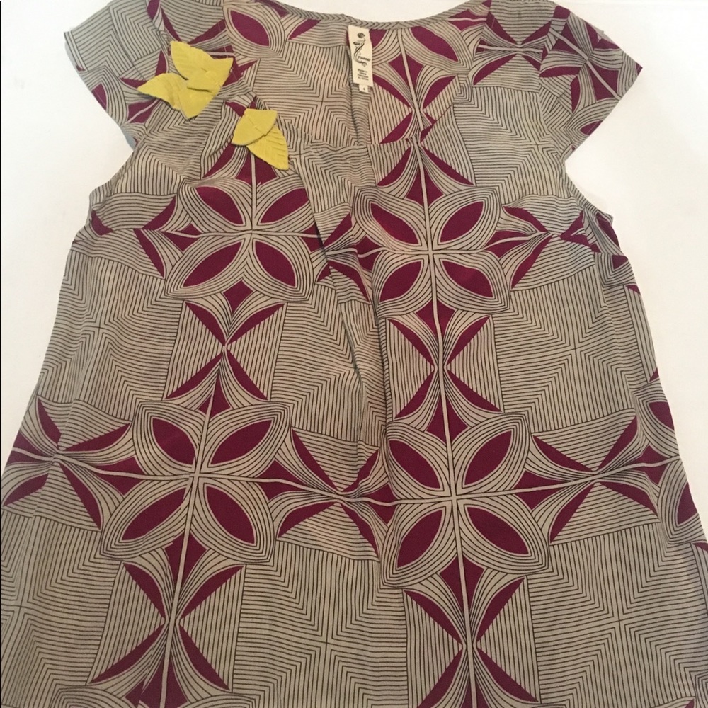 Geometric Patterned Women's Top - image 5